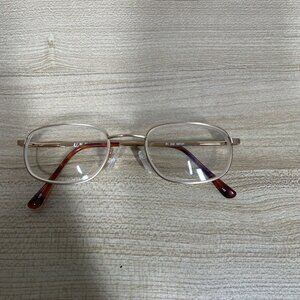 US Safety Eyeglasses Frames PI 350 Golden Tortoise GI Size 50 21‎ 140 mm